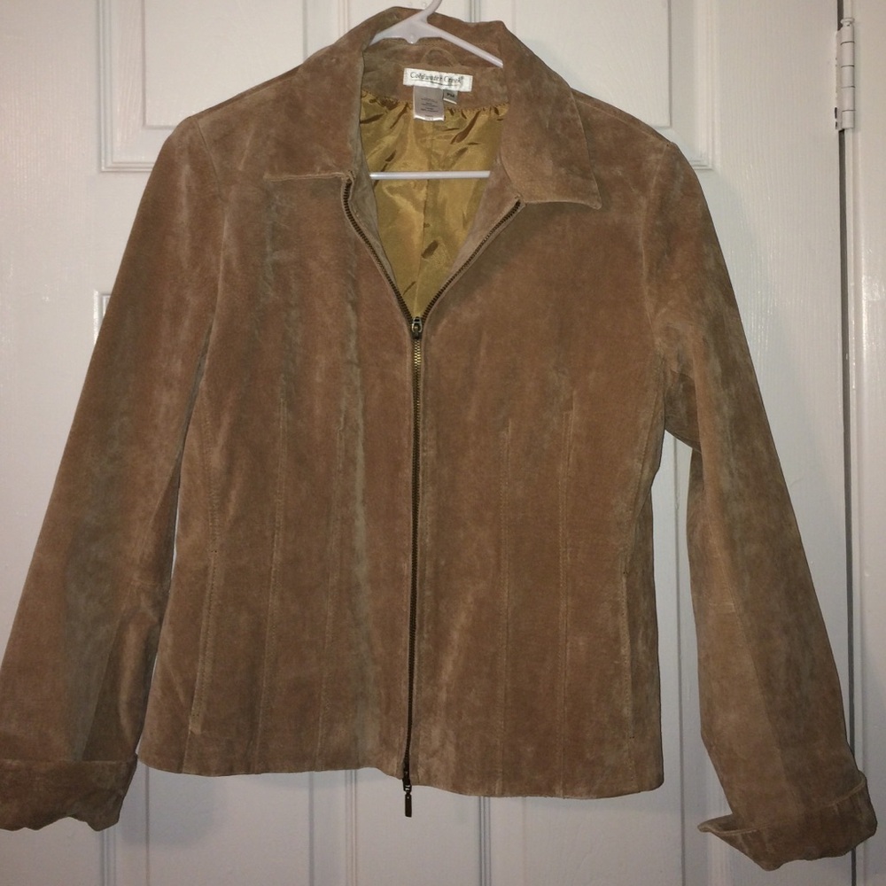 COPY - Suede Leather jacket with silk interior